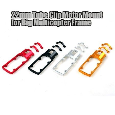 Red CNC Aluminum Alloy Motor Mount  for 22mm Arm 