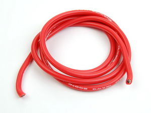 silicone wire 12 AWG  Red  1 meter