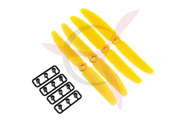 ABS multicopter propeller  5x3 CW/CCW yellow (2 pairs)