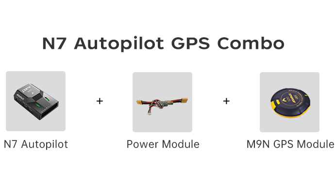SIYI N7 Autopilot + M9N GPS GNSS + PMU 2s - 14S 50A