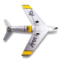 E-Flite UMX F-86 Sabre 30mm EDF Jet BNF Basic with AS3X and SAFE Select