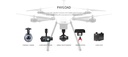 T-Drones M690 Pro Quadcopter 55min Vuelo-11533