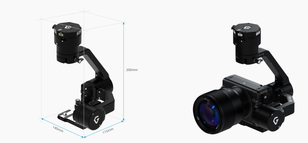 Gremsy PIXY LR para Sony ILX-LR1 (Estándar Kit)-11327