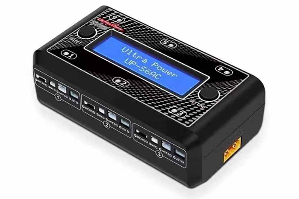 ULTRA POWER Cargador UP-S6AC 6x1S LiPo/LiHV DC/AC-10908