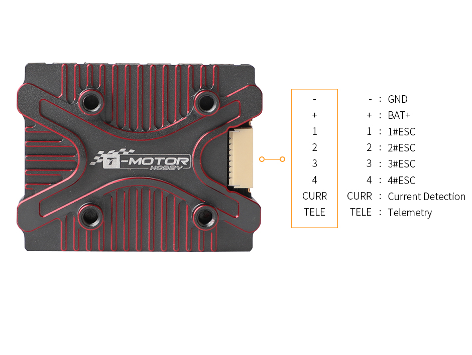 Tmotor F66A MINI 4 en 1 6S 32Bit-10861