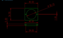 Abrazadera de Aluminio CNC para Tubo de 30mm-10823