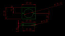 Abrazadera de Aluminio CNC para Tubo de 25mm-10821