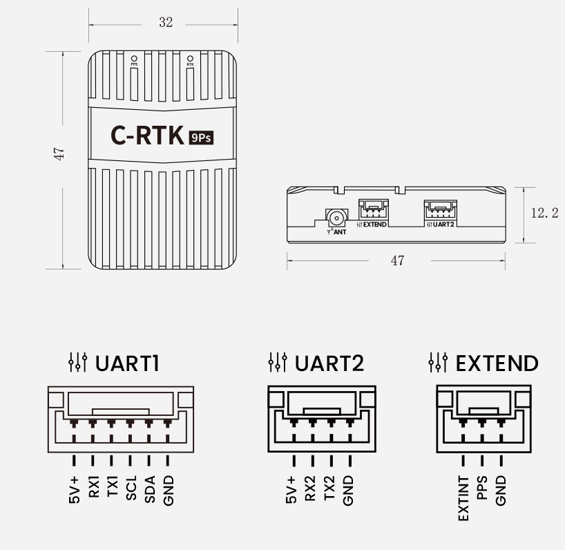 CUAV C-RTK 9Ps Base Unit-10754