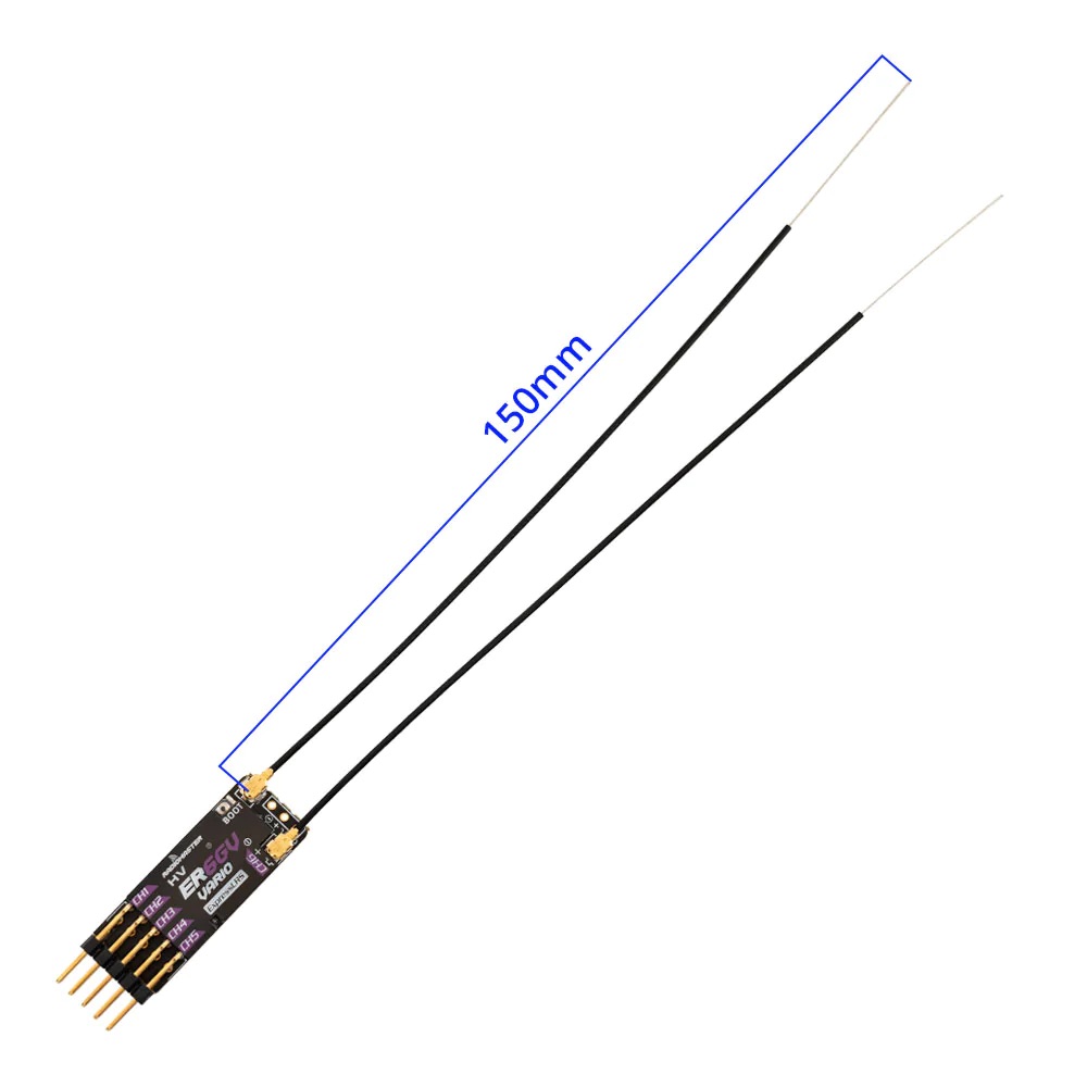 RadioMaster Receptor ER6G 2.4GHz ELRS-10696