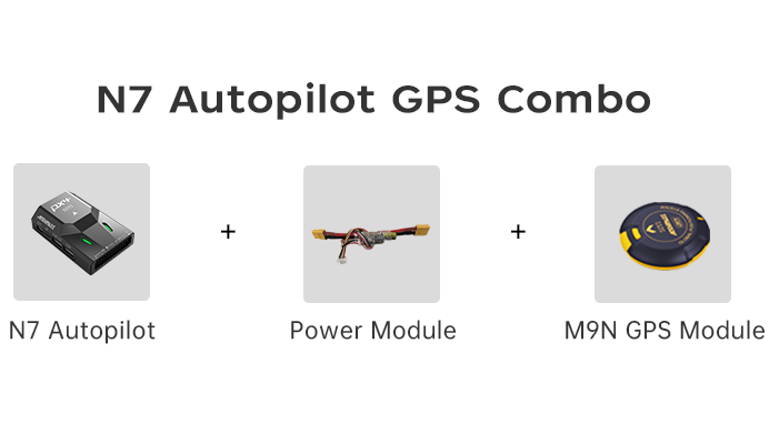 SIYI N7 Autopilot + M9N GPS GNSS + PMU 2s - 14S 50A-10659