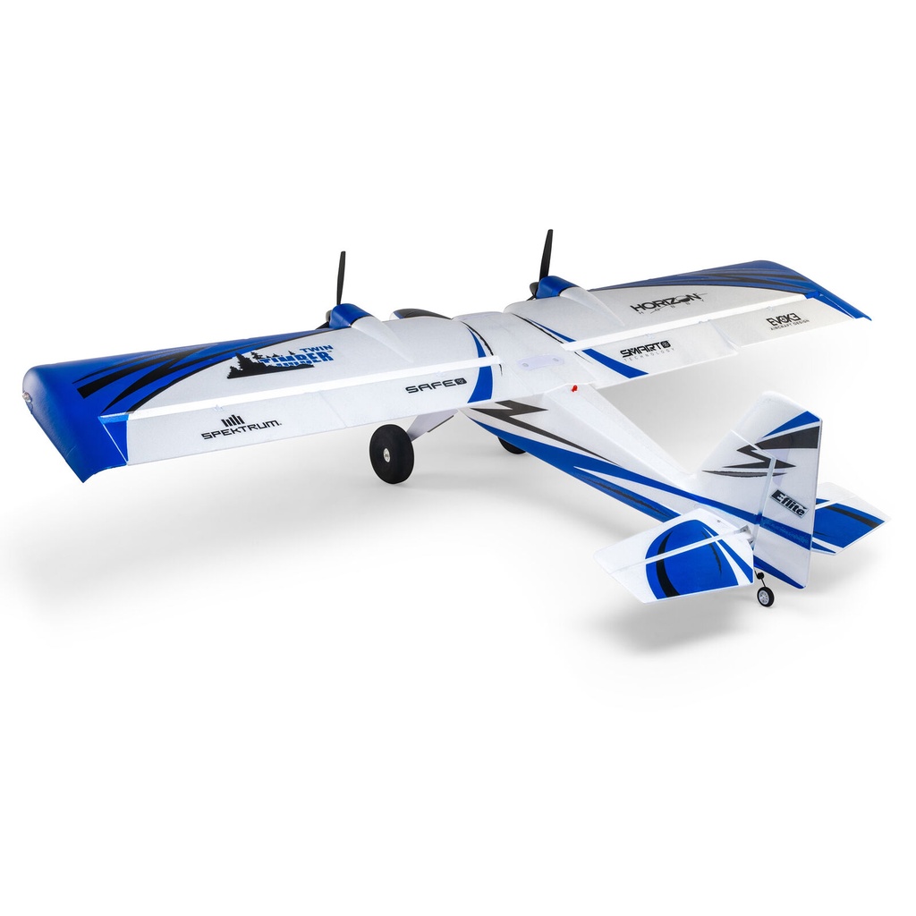 E-flite Twin Timber 1.6m BNF Basic with AS3X and SAFE Select-10385