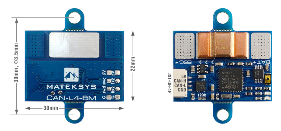 Matek AP_PERIPH CAN Digital Power Monitor (PMU) 85V 205A-10077