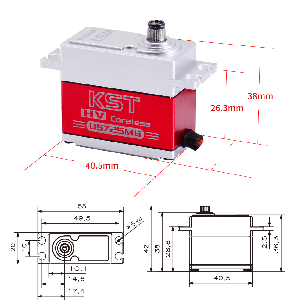 KST DS725 MG HV 20mm 70g 18Kg-9998