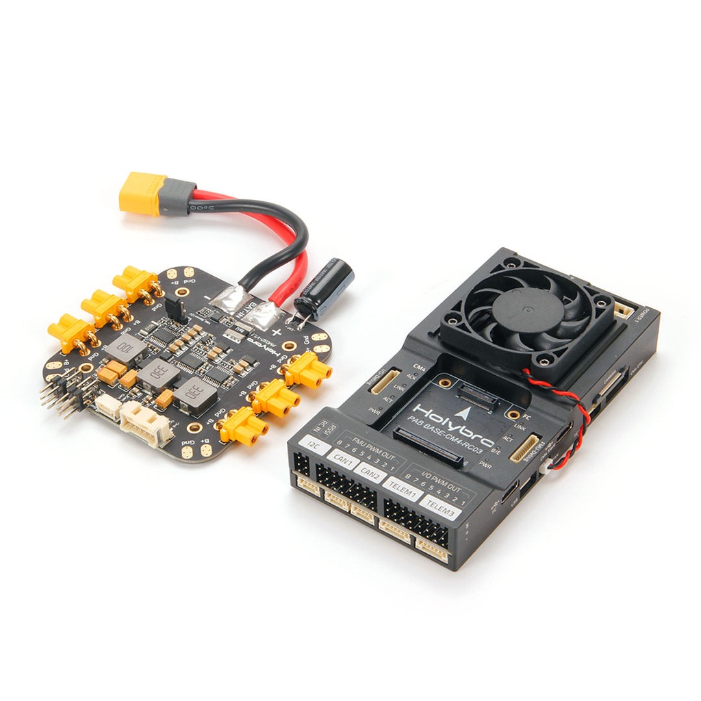 Holybro Pixhawk Raspberry Ri (RPi) CM4 Baseboard + Pixhawk 6X + PM03D-11799