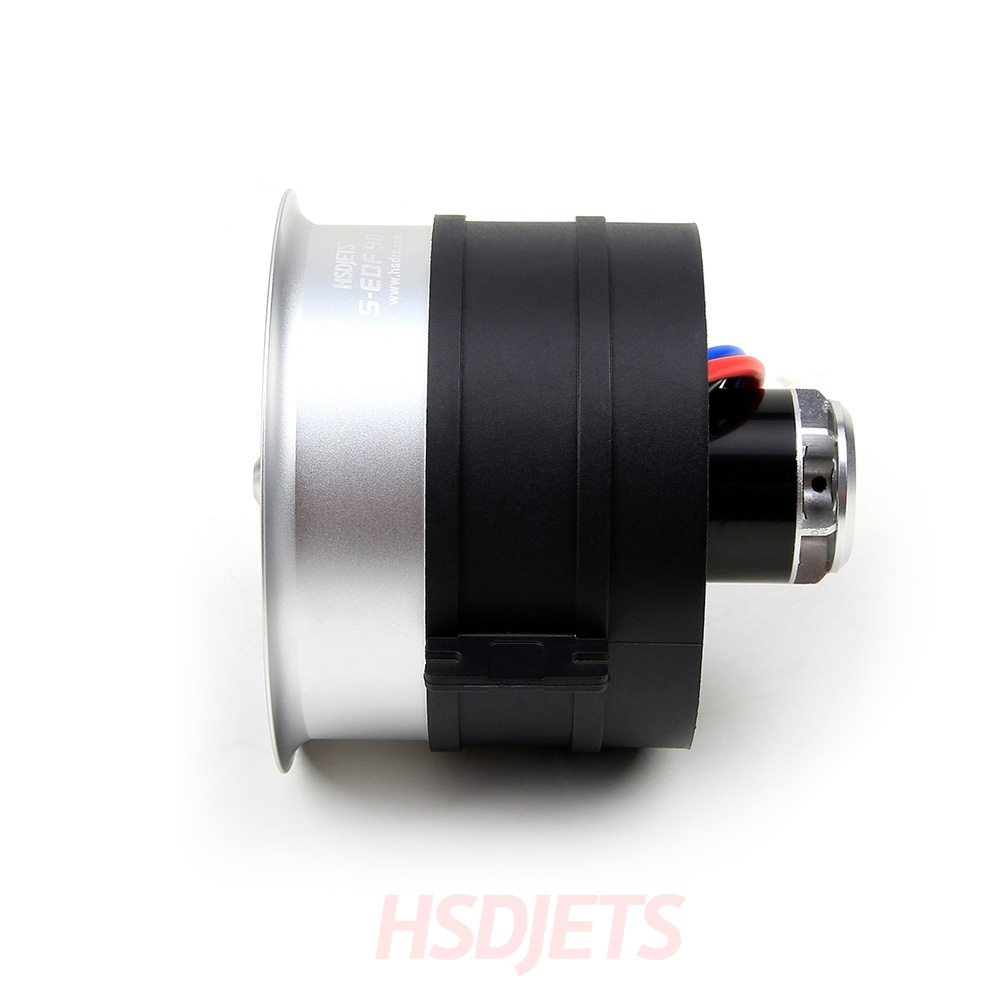 HSD Jets 12 Balde S - EDF 90mm Half Metal + Brushless Motor-9955