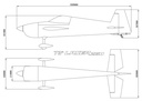 Skywing Laser 260 73" 1854mm (Verde-Azul)-9663