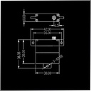 Kingmax CLS0612W 10mm medidas-9422