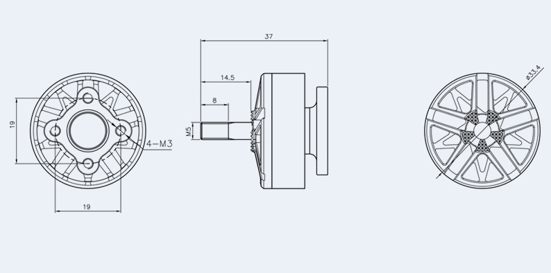 T-motor Velox V2808-9280