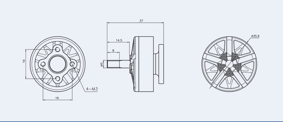 T-motor Velox V3008-9279