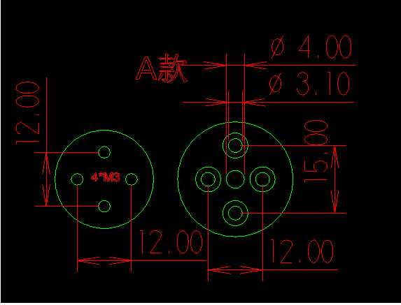 Adaptador Hélices 15 a 22" Apriete Rápido (CW & CCW)-8832