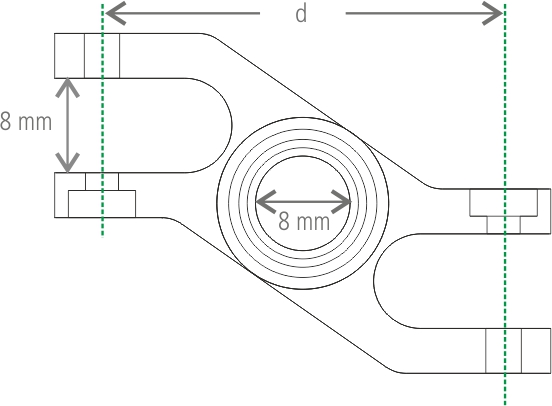 Cono Hélice Plegable Aeronaut 30mm con muleta Z-8764