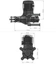 DLE 61 Motor Gasolina 60CC-7618