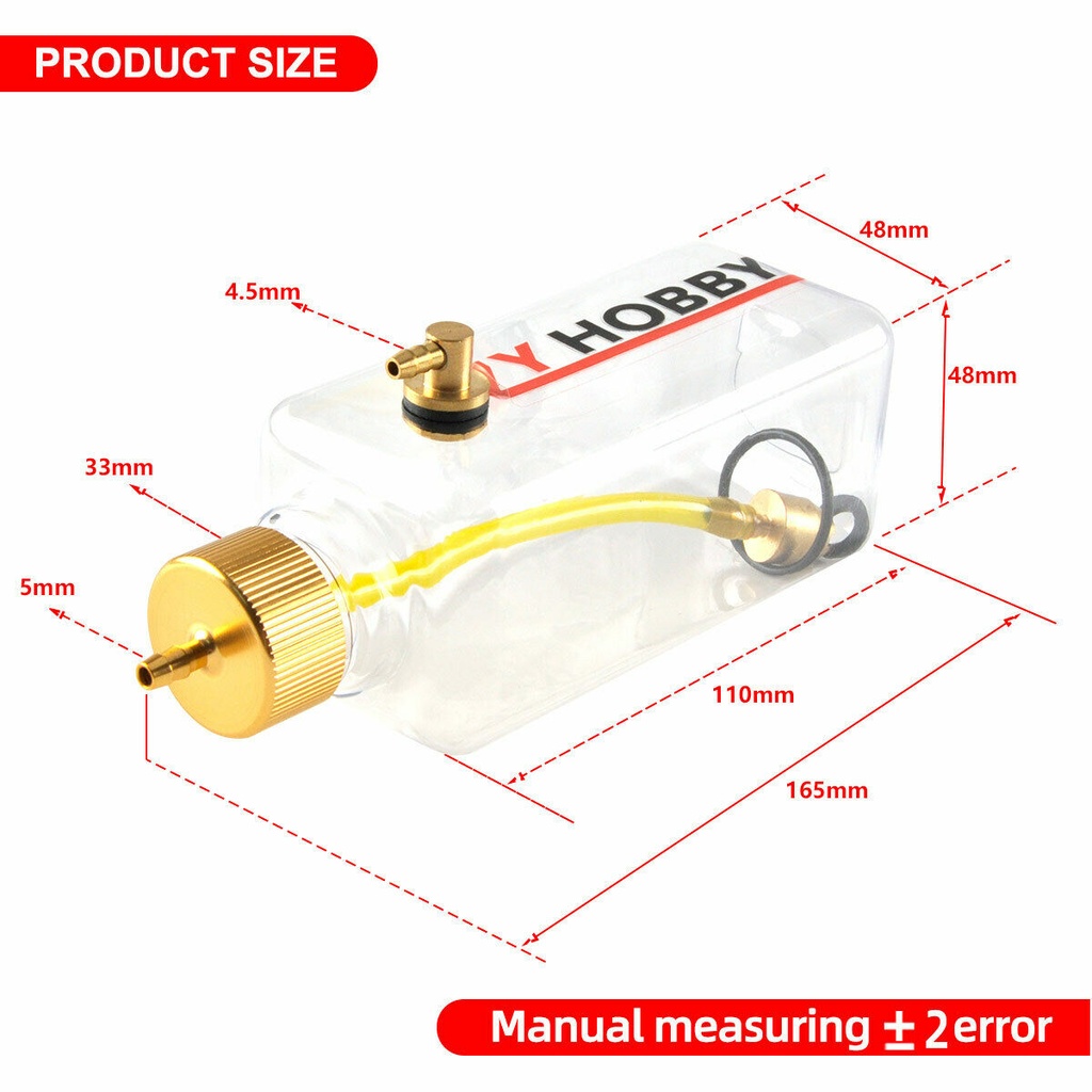 Depósito de Combustible ZYHOBBY 260ml-8898