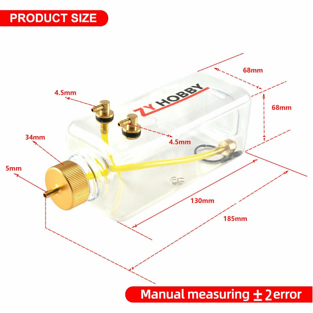 Depósito de Combustible ZYHOBBY 700ml-8909