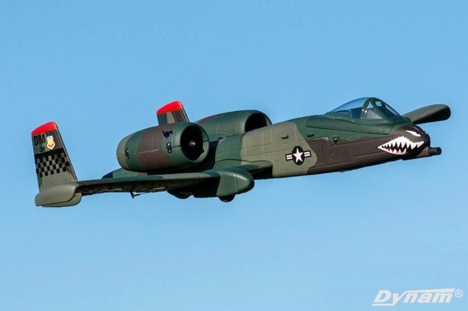 Dynam A-10 Thunderbolt V2 64mm EDF PNP (Verde)-8160