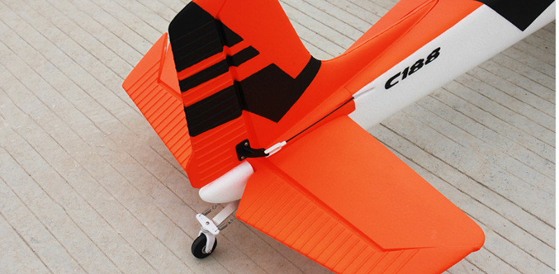 Dynam Cessna 188 1500mm PNP (Naranja)-7804