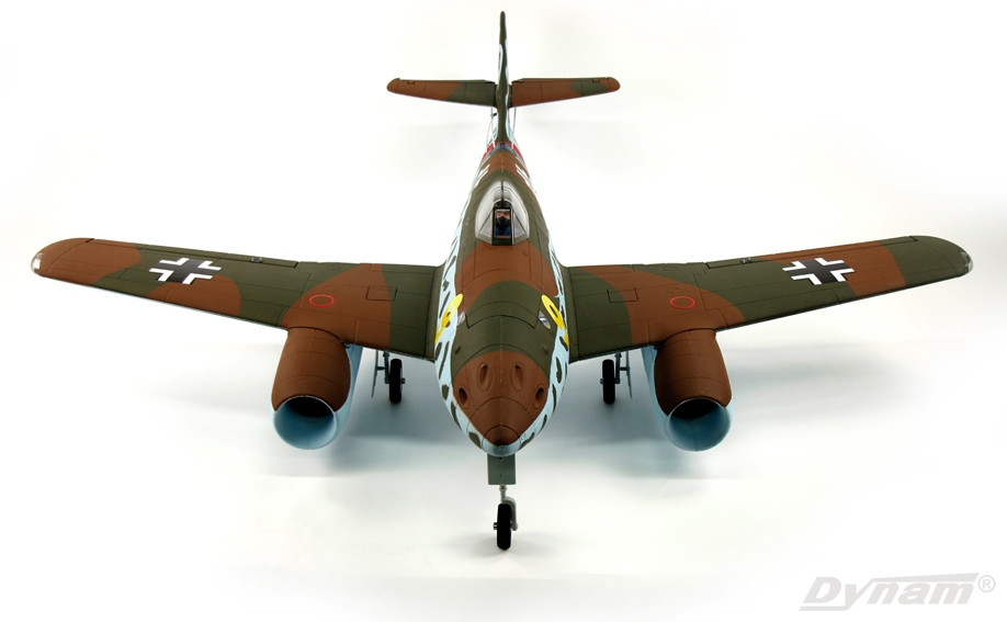 Dynam Me 262 Twin 70mm EDF PNP (Marrón)-7924