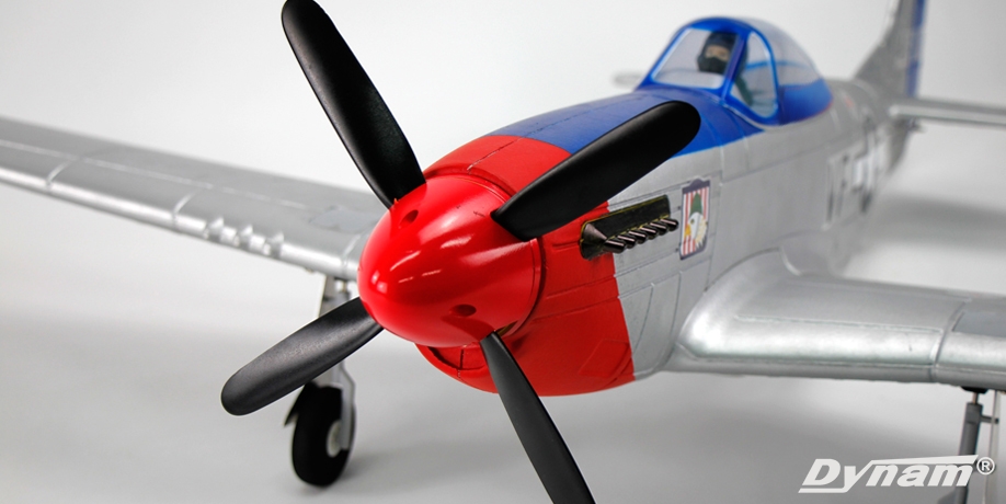 Dynam P-51D Mustang V2 Fred Glover 1200mm PNP-8013