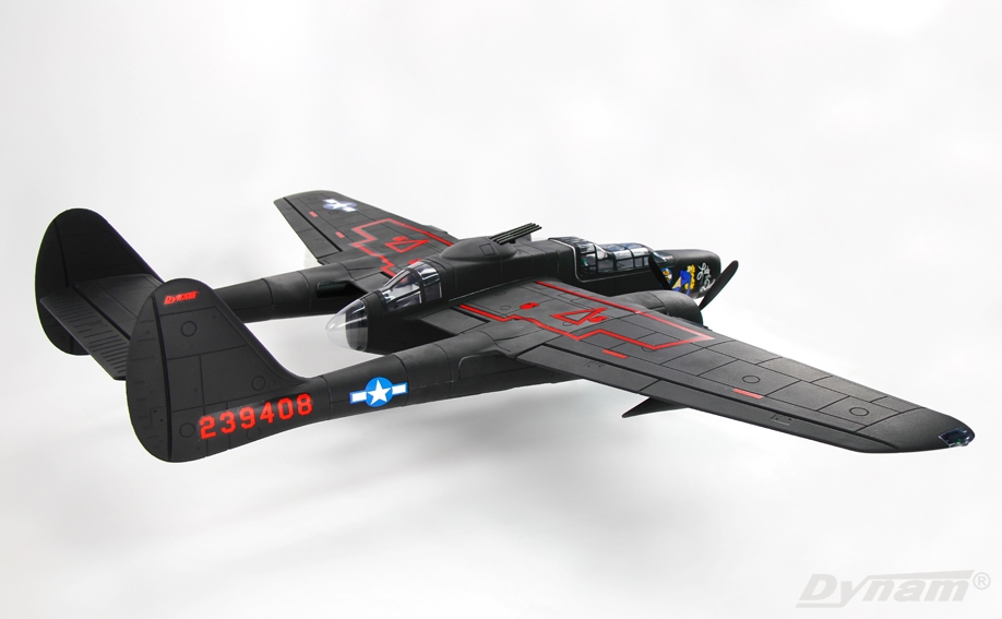 Dynam P-61 Black Widow 1500mm PNP-7545