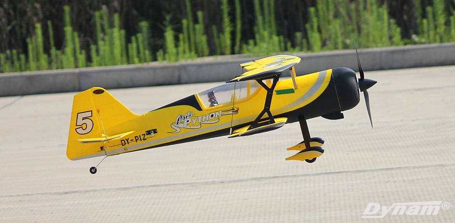 Dynam Pitts Python Model 12 1070mm PNP (Amarillo)-7935