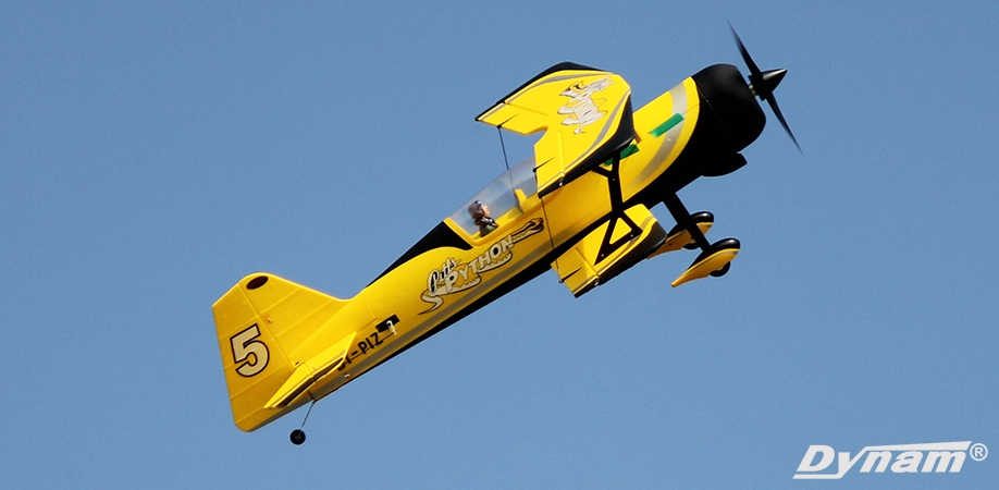 Dynam Pitts Python Model 12 1070mm PNP (Amarillo)-7936