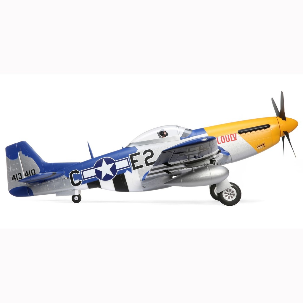 E-Flite P-51D Mustang 1.5m BNF Basic con Smart-5969