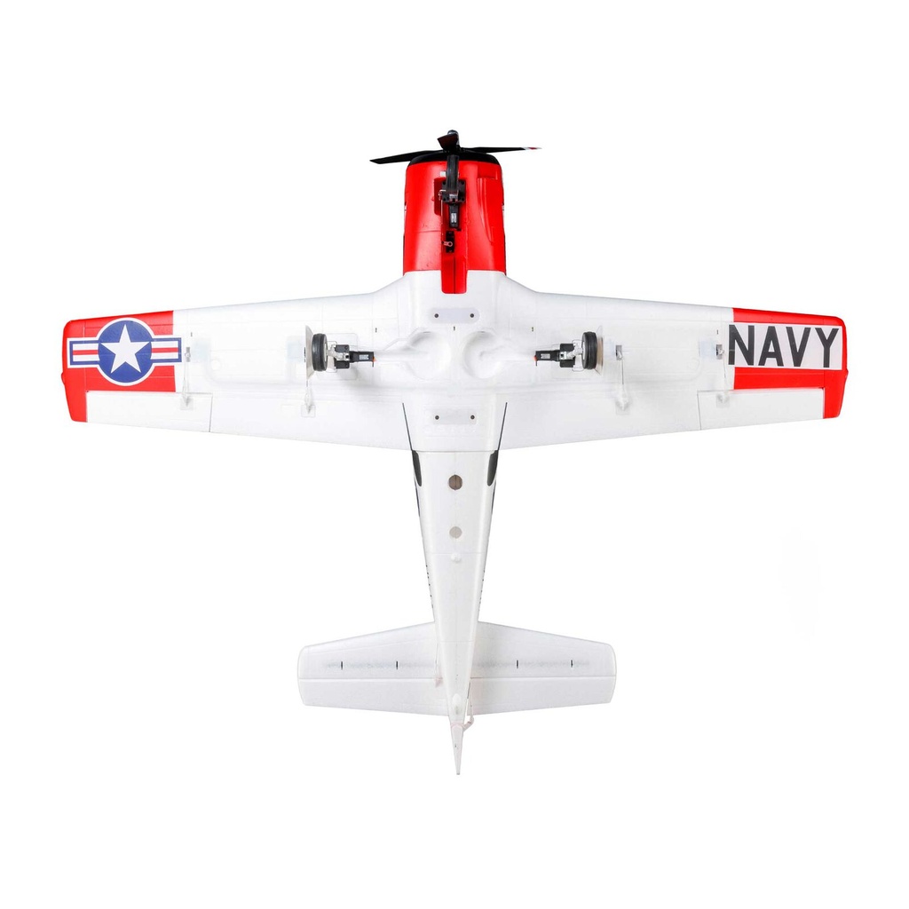 E-Flite T-28 Trojan 1.2m BNF Basic con Smart-9028