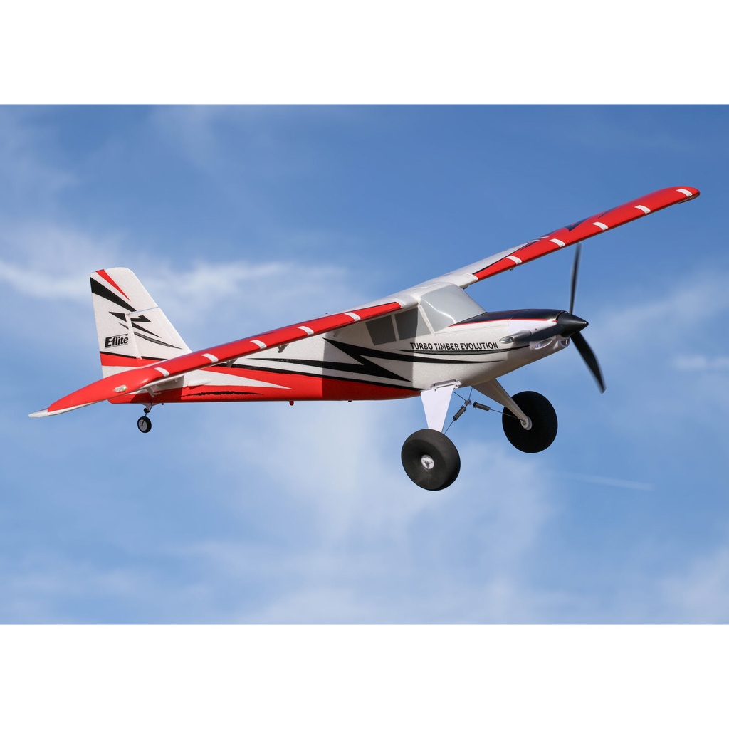 E-flite Turbo Timber Evolution 1.5M BNF Basic con Flotadores-8487