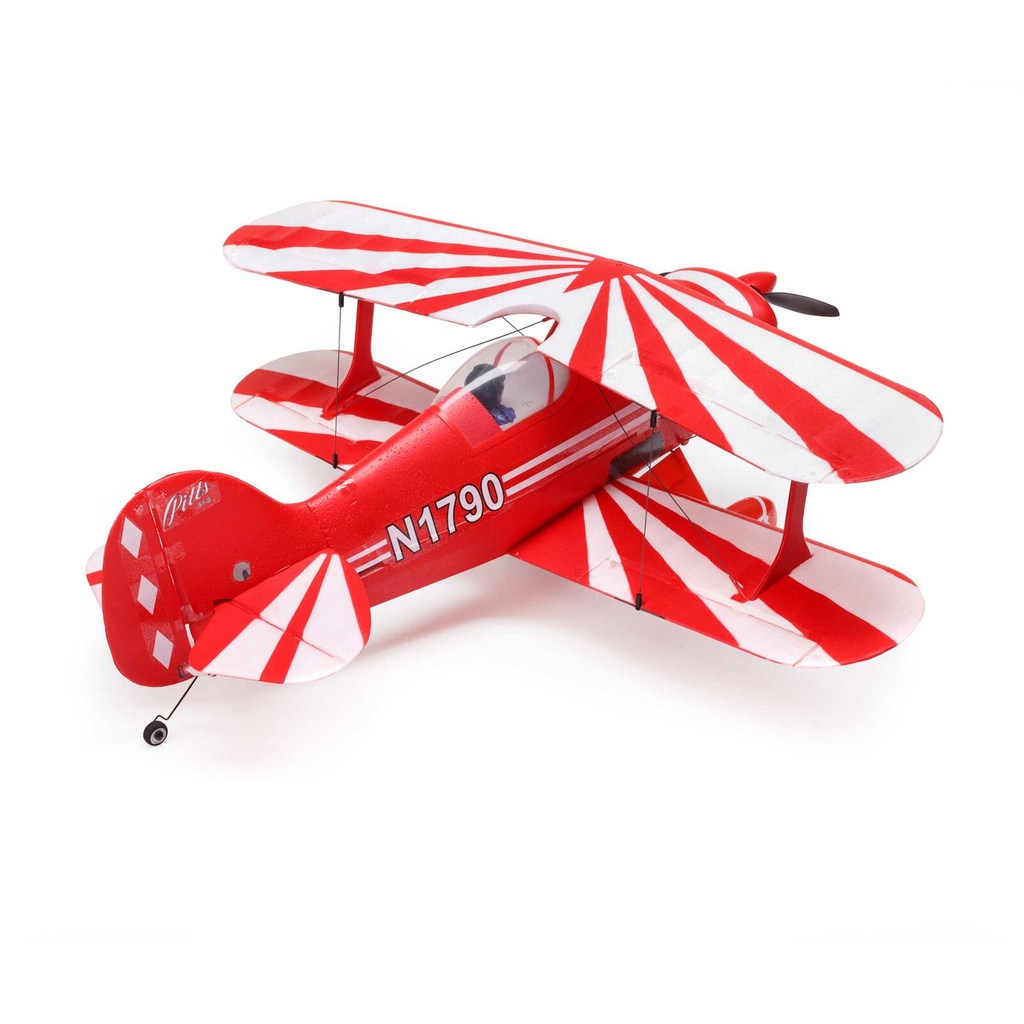 E-flite UMX Pitts S-1S BNF Basic con AS3X & SAFE Select-8974