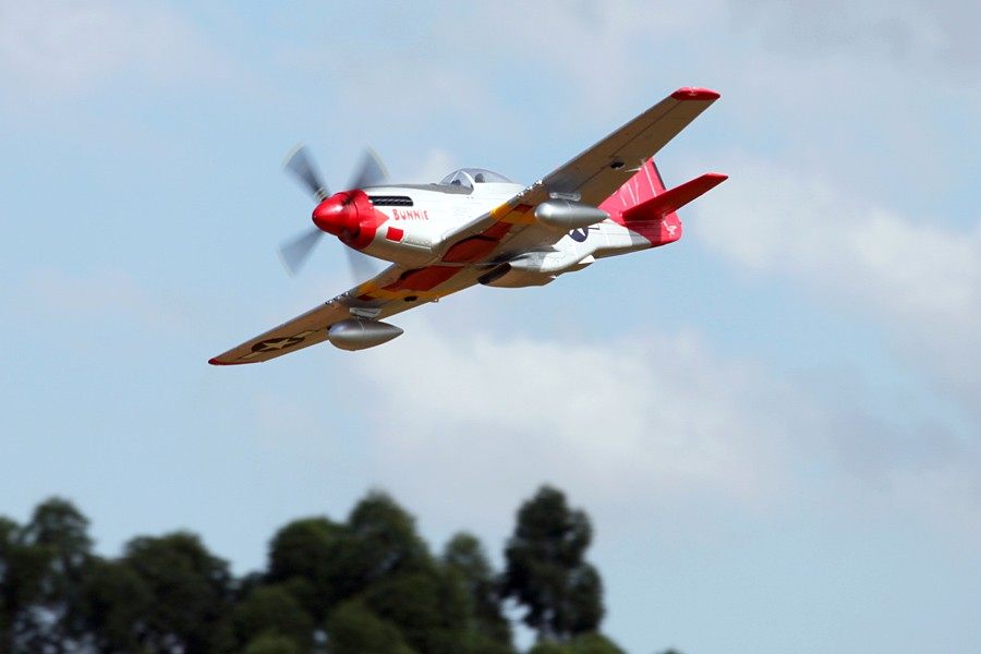 FMS P-51D Mustang Red Tail 1700mm PNP-7304