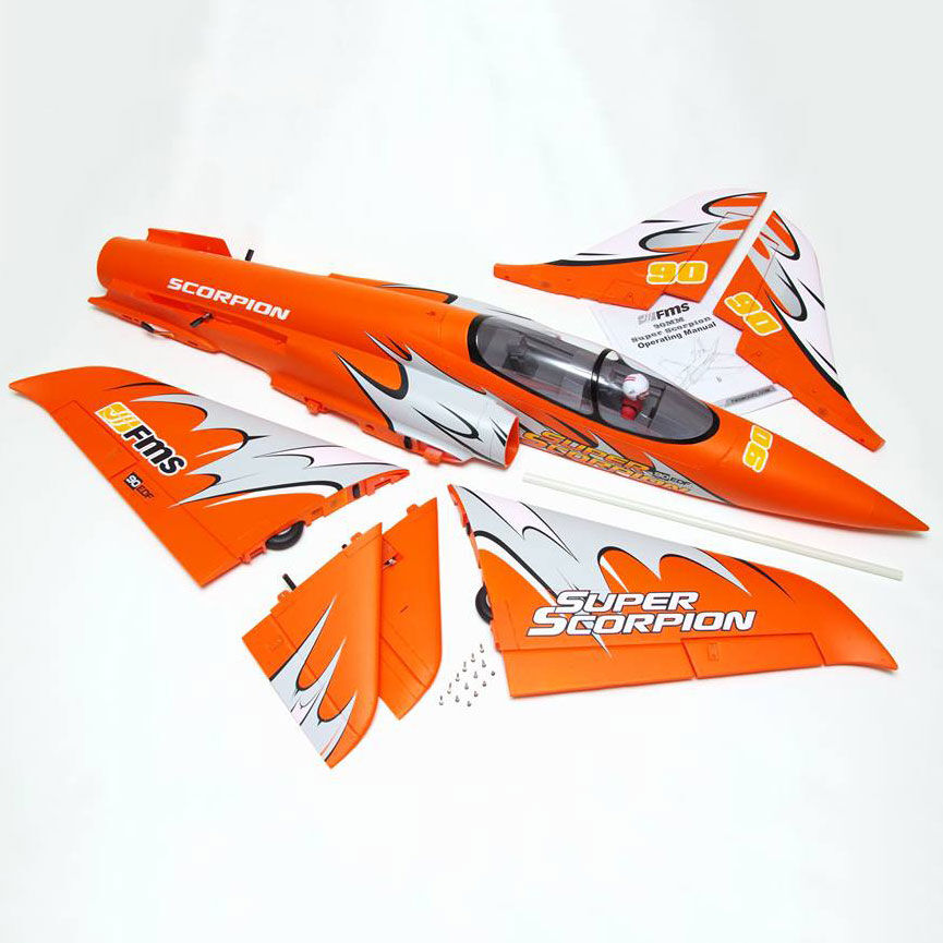 FMS Super Scorpion 90mm EDF 1140mm PNP-7343