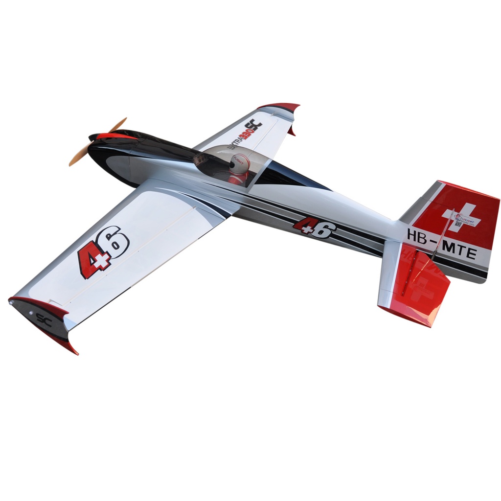 Flight Extra 330SC V3 93" 2.36m 60cc ARF (Silver)-7702