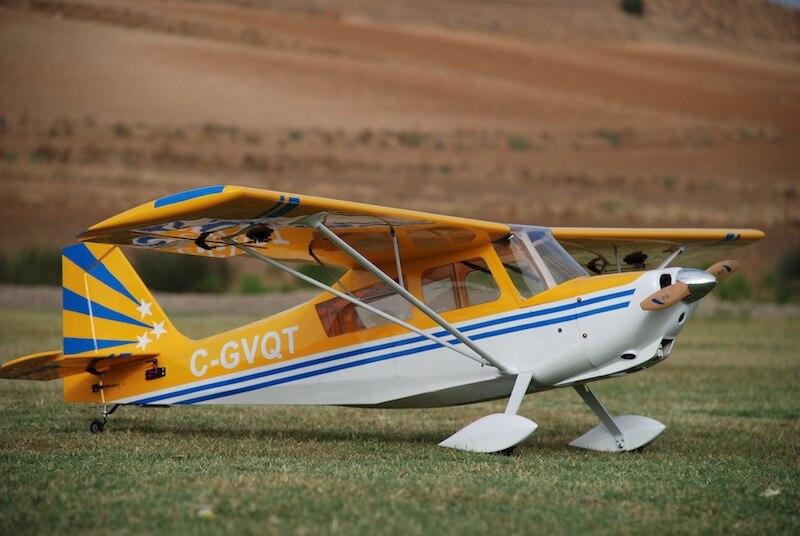 Flight Super Decathlon V3 30 - 35cc 2428mm ARF (Amarilla)-8338