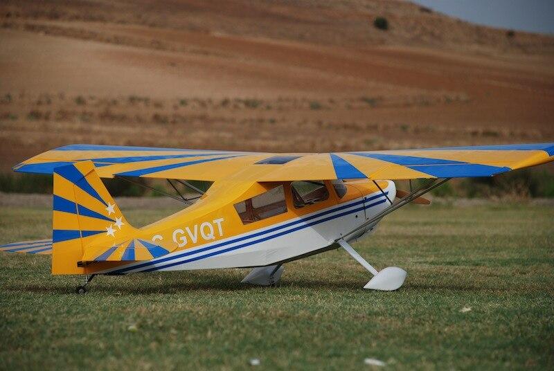 Flight Super Decathlon V3 30 - 35cc 2428mm ARF (Amarilla)-8341