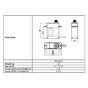 FrSky Xact HV5202 Digital Metal Coreless 12mm 23g 4.8Kg-8205