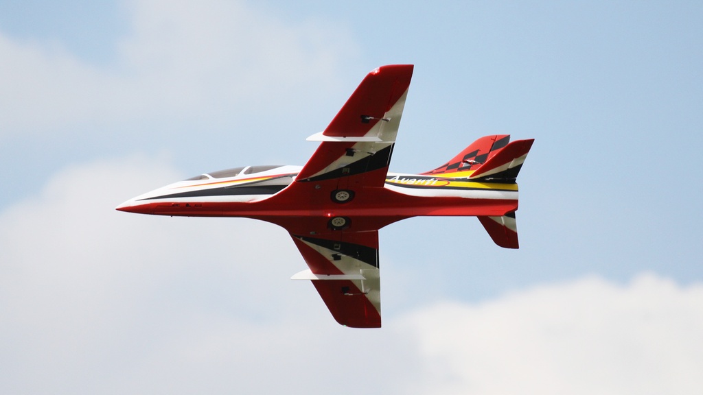 Freewing Avanti S 80mm EDF Ultimate Sport Jet PNP (Rojo)-8215