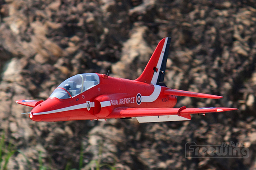 Freewing Bae Hawk T1 Red Arrow 70mm EDF PNP (Deluxe Edition)-7430