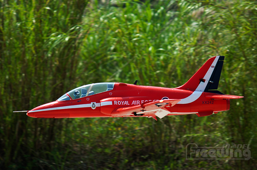 Freewing Bae Hawk T1 Red Arrow 70mm EDF PNP (Deluxe Edition)-7436