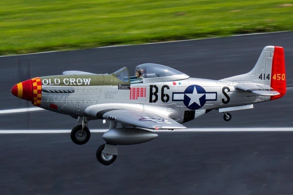 Freewing Flightline P-51D Mustang "Old Crow" V2 1410mm PNP-8606