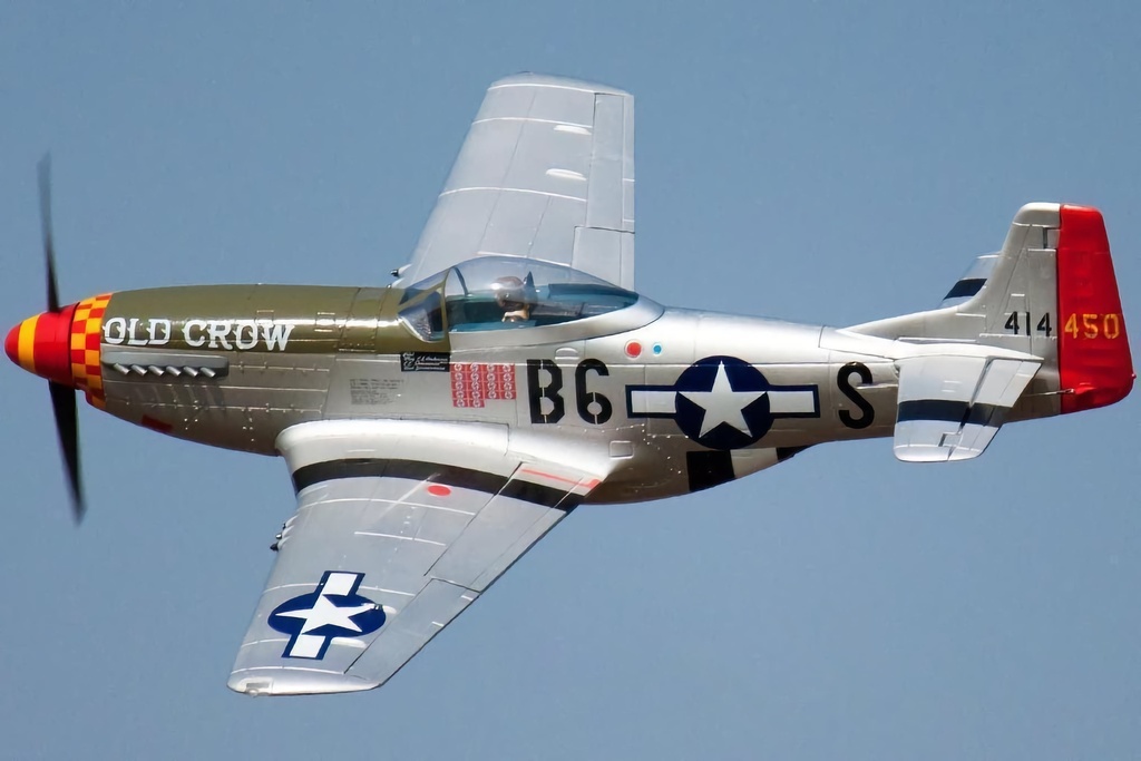 Freewing Flightline P-51D Mustang "Old Crow" V2 1410mm PNP-8608